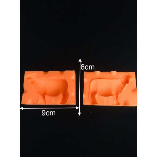 sheep shape silicone mold