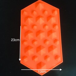 pyramidal silicon diamond mold 23*12cm