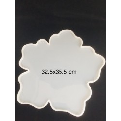 rose shaped silicone tray