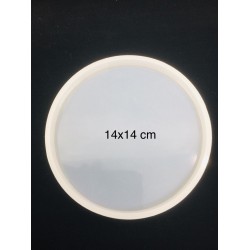 Round silicon coaster mold14cm