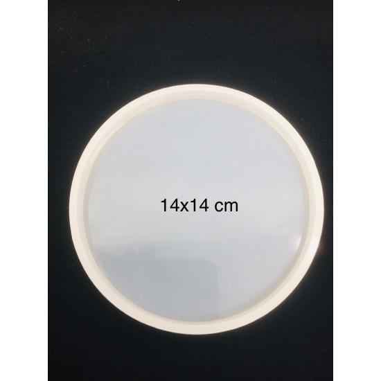 Round silicon coaster mold14cm