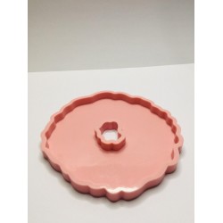 Round silicon coaster mold