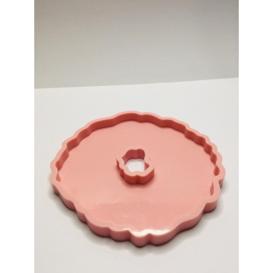 Round silicon coaster mold